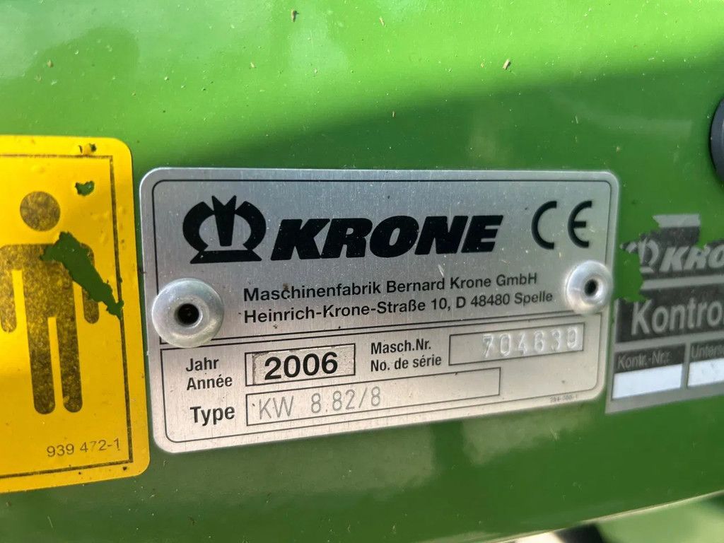 Krone KW 8.82/8 Schudder 8 elements Schudder
