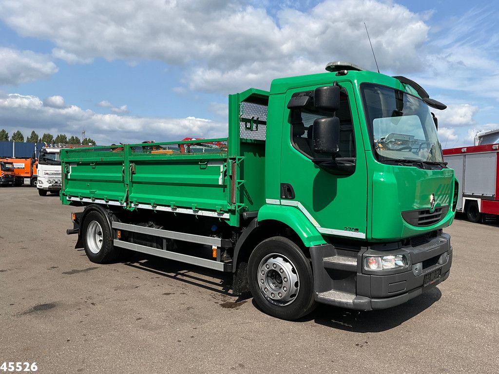 Renault Midlum 270 DXI Euro 6 WAF 10m³ kipper Just 28.364 Km!