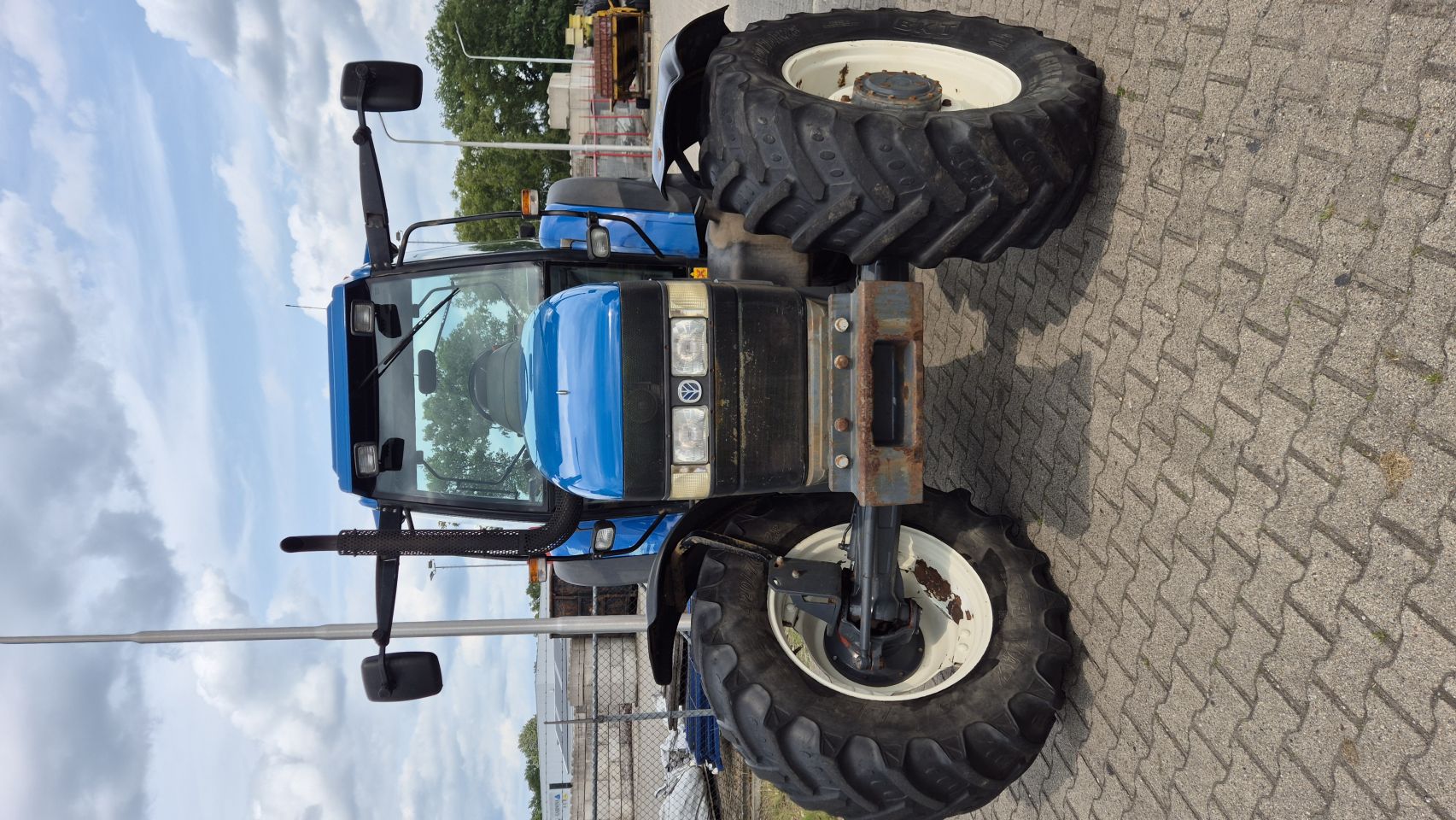 New Holland 8160 RC met Airco en Kruip
