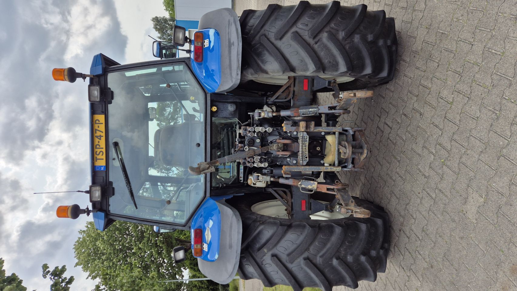 New Holland 8160 RC met Airco en Kruip