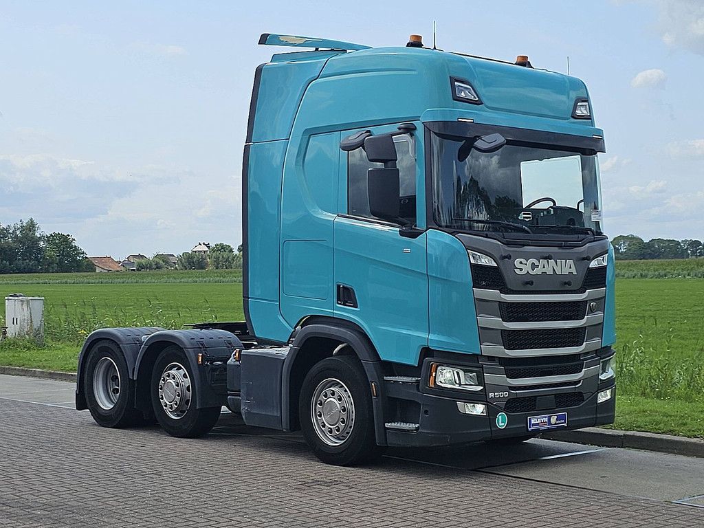 SCANIA R500 6x2/4 ret. leather