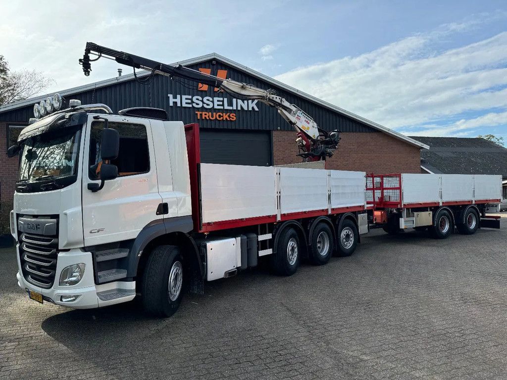 DAF CF 480 8X2 KENNIS K16R3 Kraan/Crane Combi 248.940KM Top condition!!