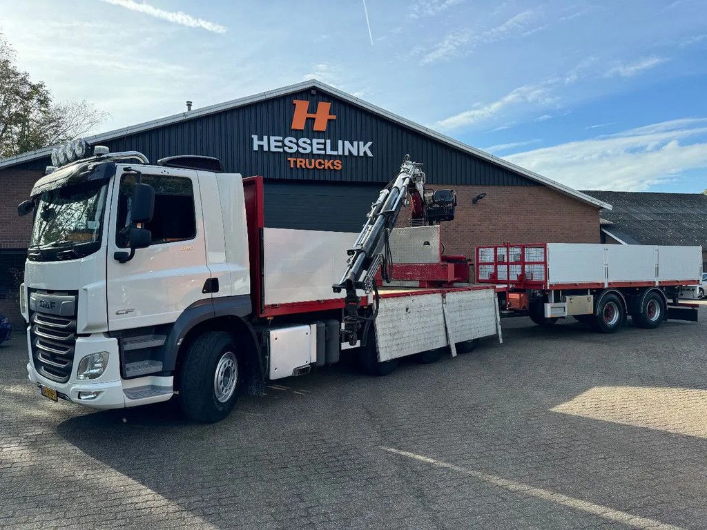 DAF CF 480 8X2 KENNIS K16R3 Kraan/Crane Combi 248.940KM Top condition!!