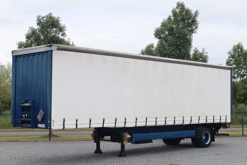 Krone SEP 10 | CITY TRAILER | STEERING AXLE | NEW CURTAINS
