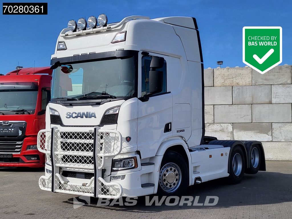 Scania R R580 6X2 Full-Air Retarder Liftachse Leather LED
