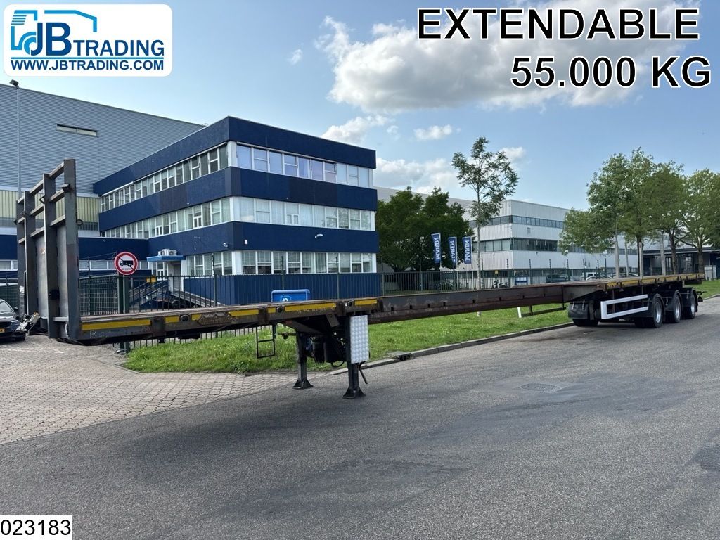 Nooteboom open laadbak 55.000 KG, 21 Meter