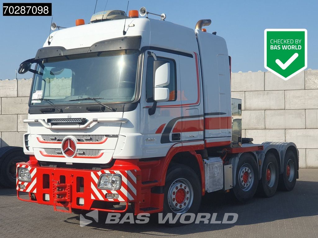 Mercedes Actros 4160 8X4 250T! WSK Manual Big-Axle Steelsuspension Lift+Lenkachse Standklima Euro 5