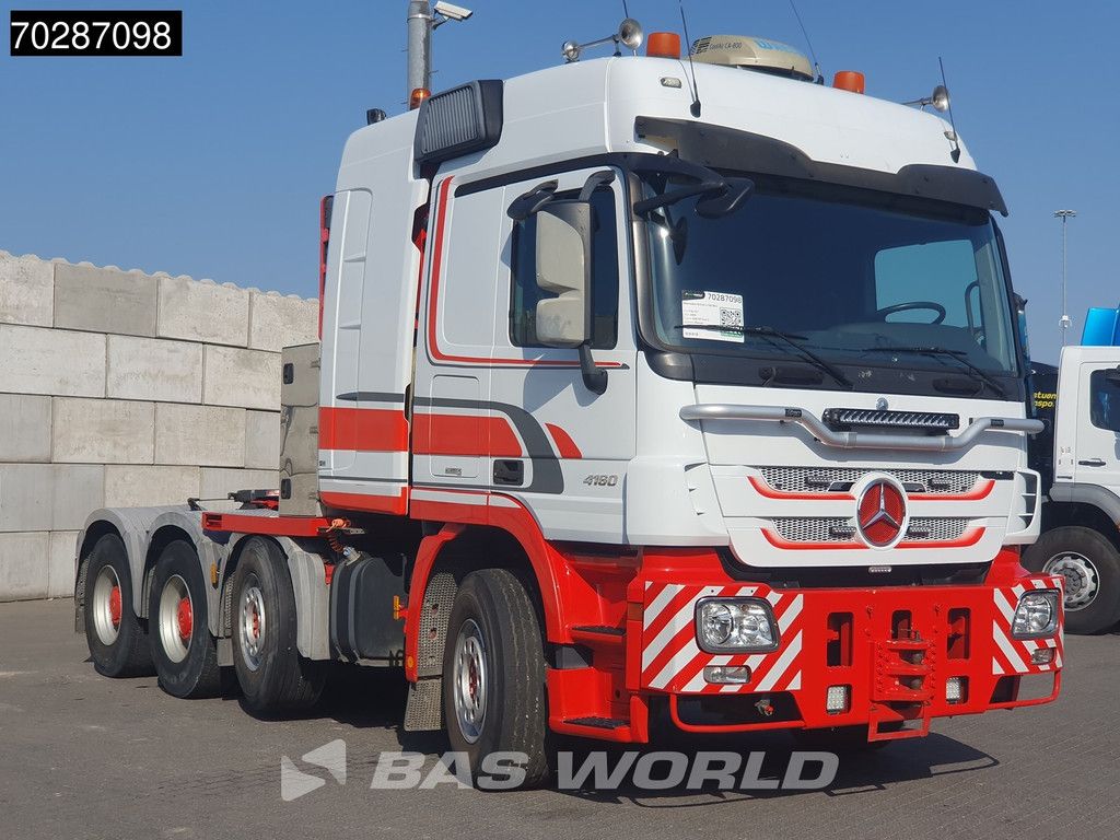 Mercedes Actros 4160 8X4 250T! WSK Manual Big-Axle Steelsuspension Lift+Lenkachse Standklima Euro 5