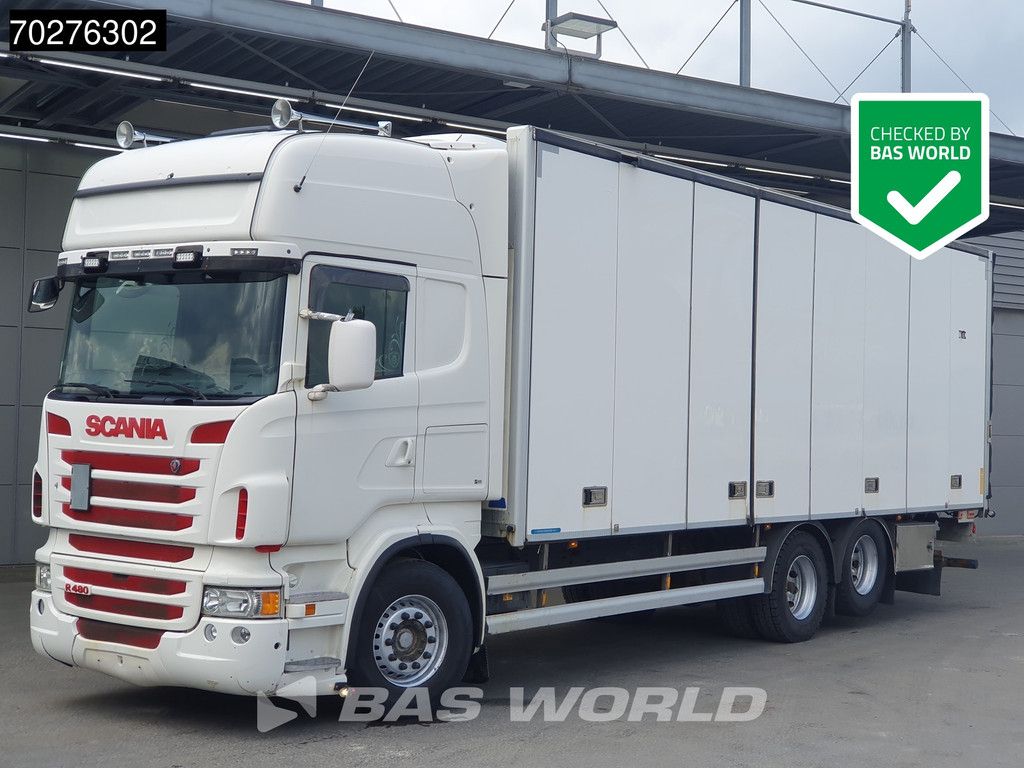 Scania R R480 6X2 Thermo-king T-1200 R Retarder Manual Ladebordwand Xenon Navi Euro 5