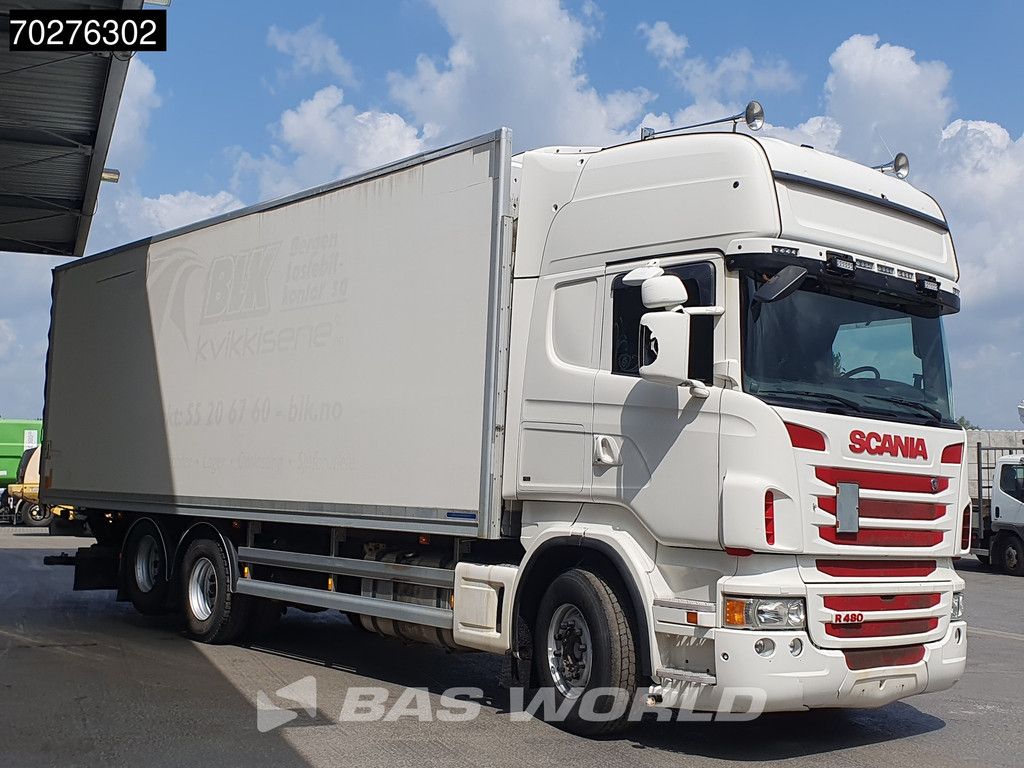 Scania R R480 6X2 Thermo-king T-1200 R Retarder Manual Ladebordwand Xenon Navi Euro 5