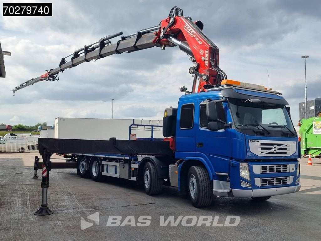Volvo FM 450 8X2 FASSI 100 Ton/Meter Crane Kran 7 + 6 Jib Lift+steering Axle Euro 5