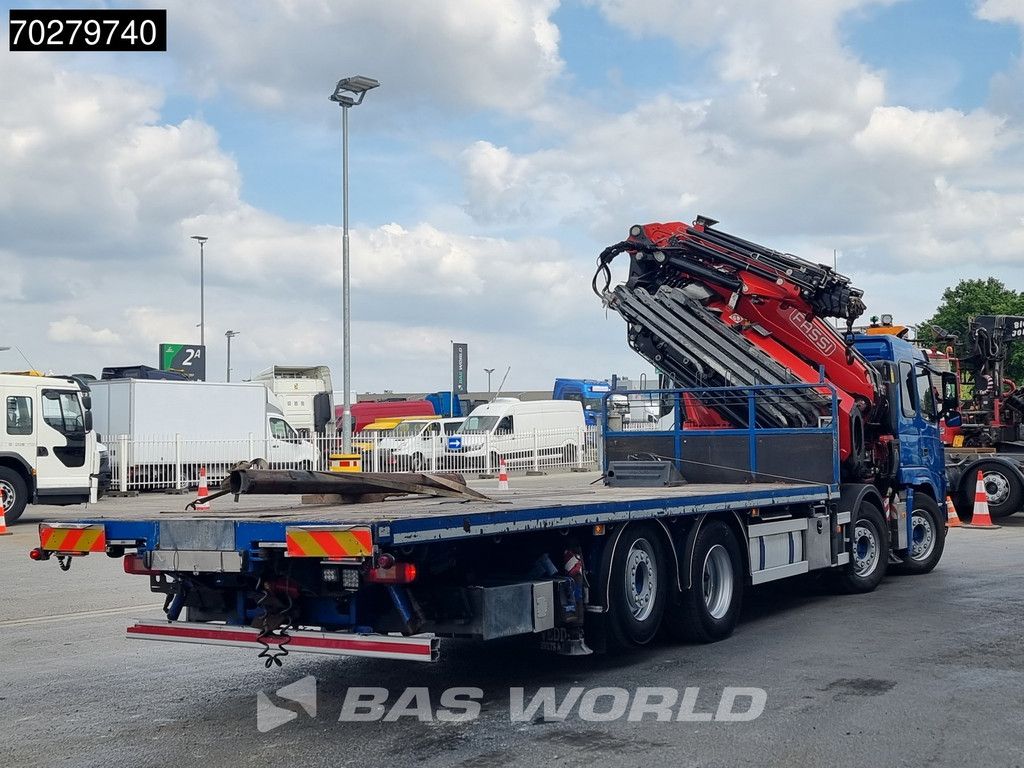 Volvo FM 450 8X2 FASSI 100 Ton/Meter Crane Kran 7 + 6 Jib Lift+steering Axle Euro 5