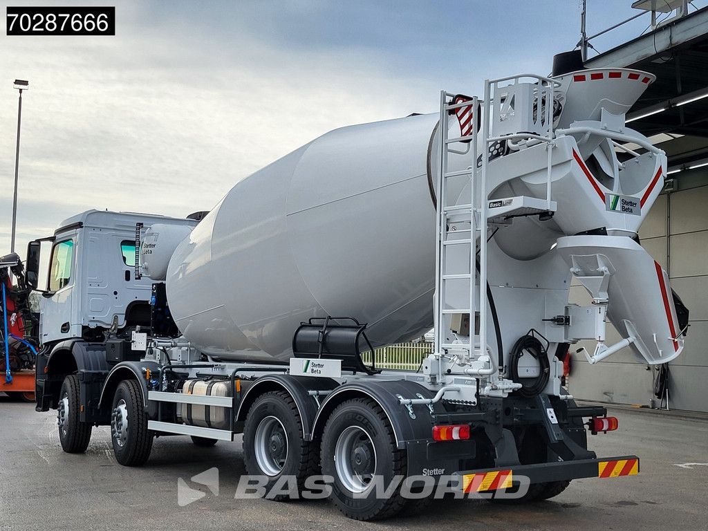Mercedes Arocs 4142 8X4 NEW! 12m3 Stetter 12FHCBL Mixer Steelsuspension Big-Axle