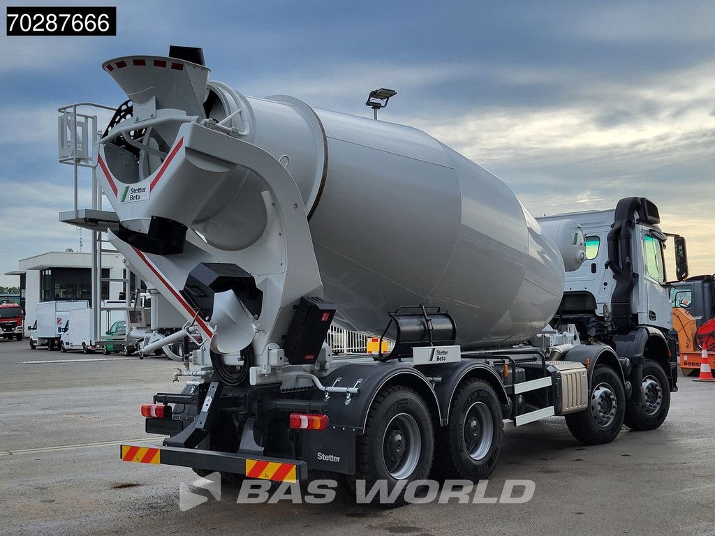 Mercedes Arocs 4142 8X4 NEW! 12m3 Stetter 12FHCBL Mixer Steelsuspension Big-Axle