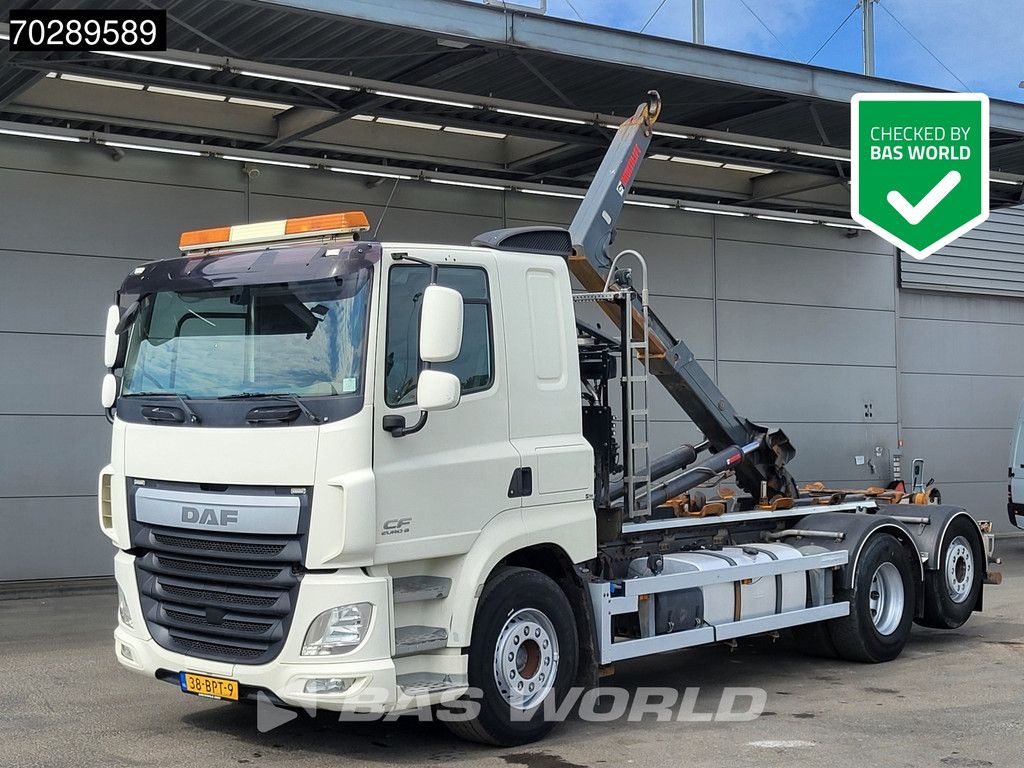 DAF CF CF 510 6X2 21Tons HIAB XR21SL53 ACC Lift+Steering Axle Euro 6