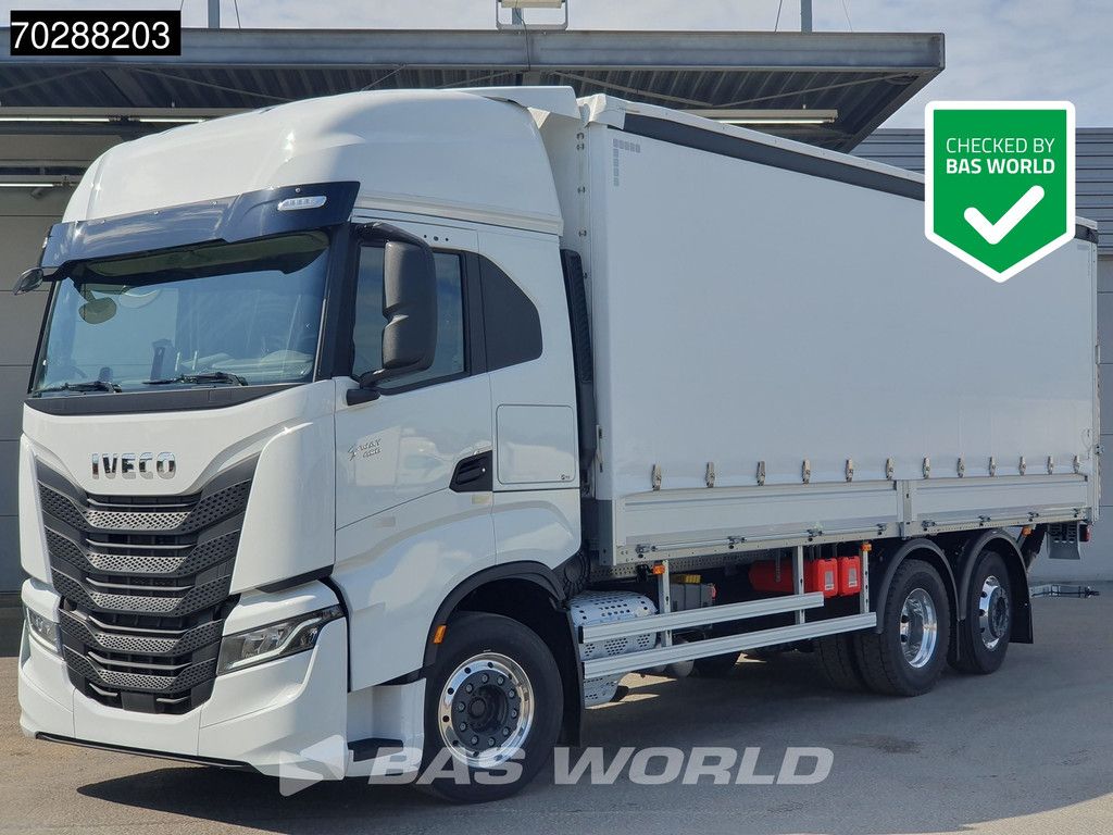 Iveco S-Way 490 6X2 NEW! Lift+Steering Axle 2tons Dhollandia Ladebordwand Retarder ACC LED