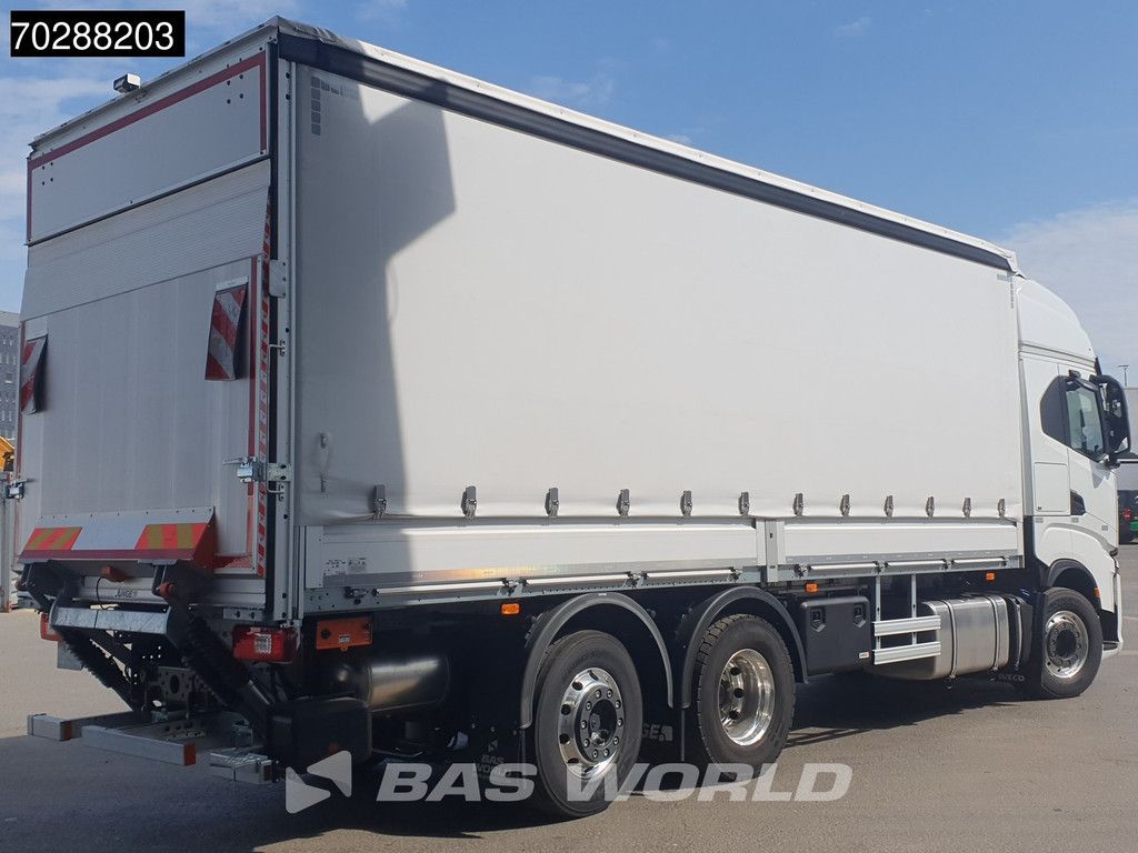 Iveco S-Way 490 6X2 NEW! Lift+Steering Axle 2tons Dhollandia Ladebordwand Retarder ACC LED