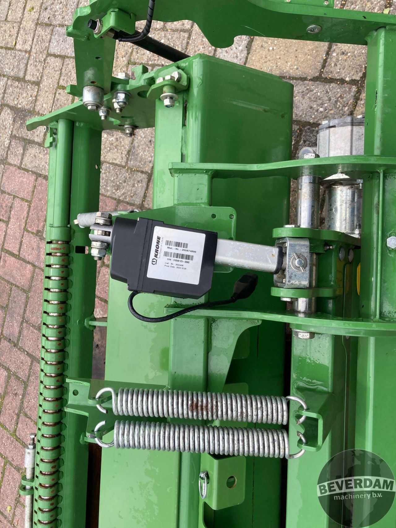 Krone ZX slijpinrichting/slijpbalk