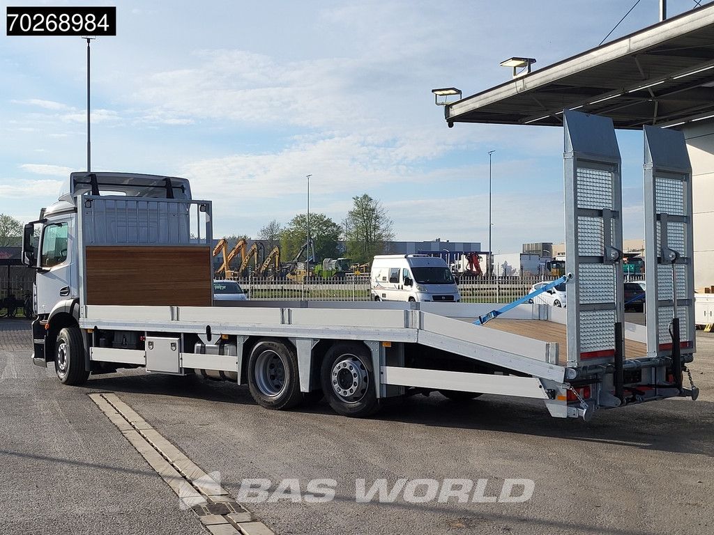 Mercedes Actros 2532 6X2 NEW! Machine tansporter Oprijwagen Lenkachse Navi Euro 6