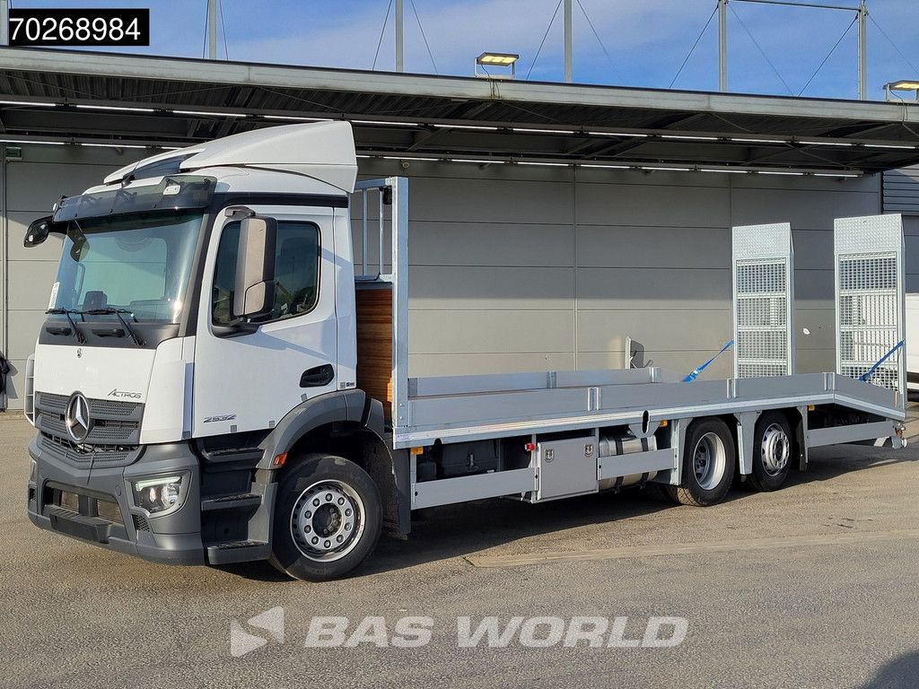 Mercedes Actros 2532 6X2 NEW! Machine tansporter Oprijwagen Lenkachse Navi Euro 6