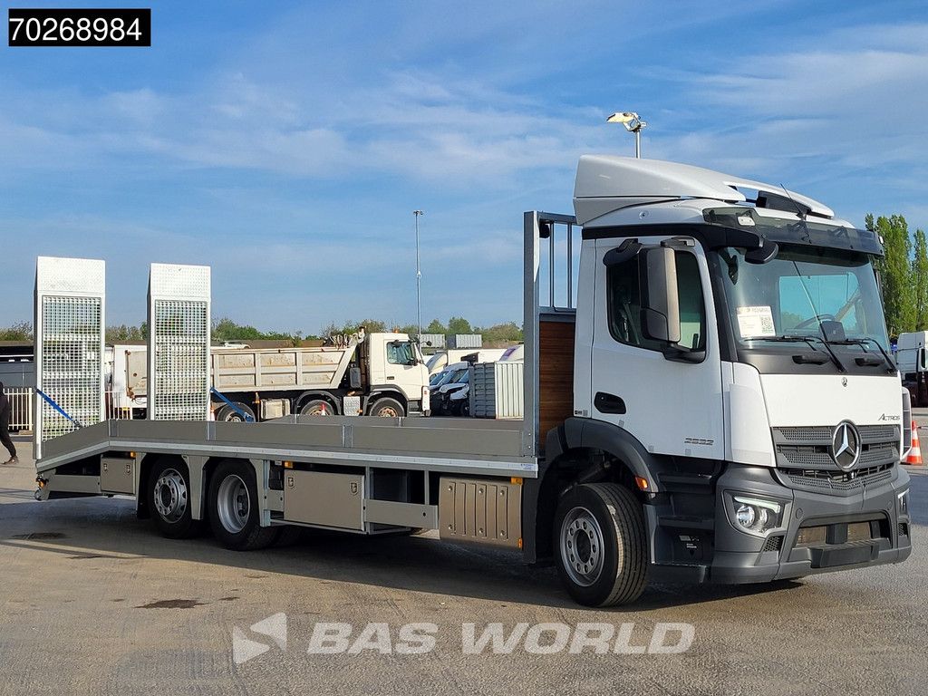 Mercedes Actros 2532 6X2 NEW! Machine tansporter Oprijwagen Lenkachse Navi Euro 6