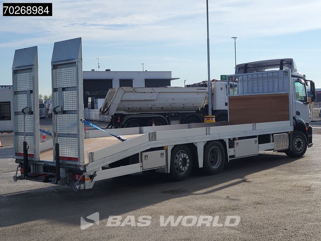 Mercedes Actros 2532 6X2 NEW! Machine tansporter Oprijwagen Lenkachse Navi Euro 6