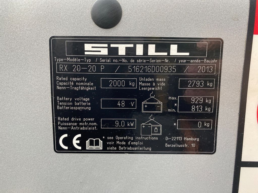 Still RX20-20P MH16318
