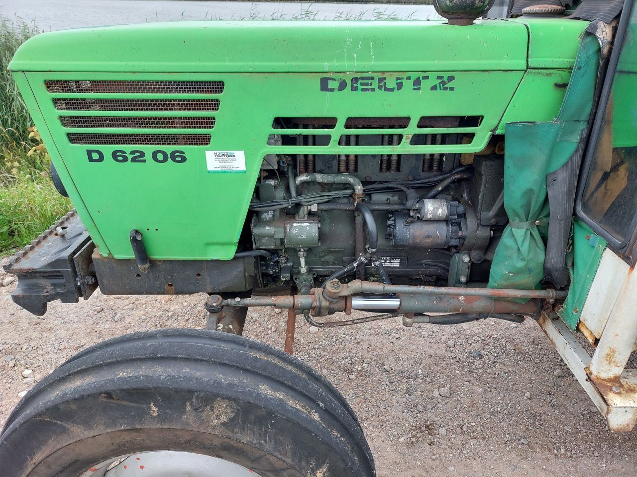 Deutz D6206 met STUURBEKRACHTIGING
