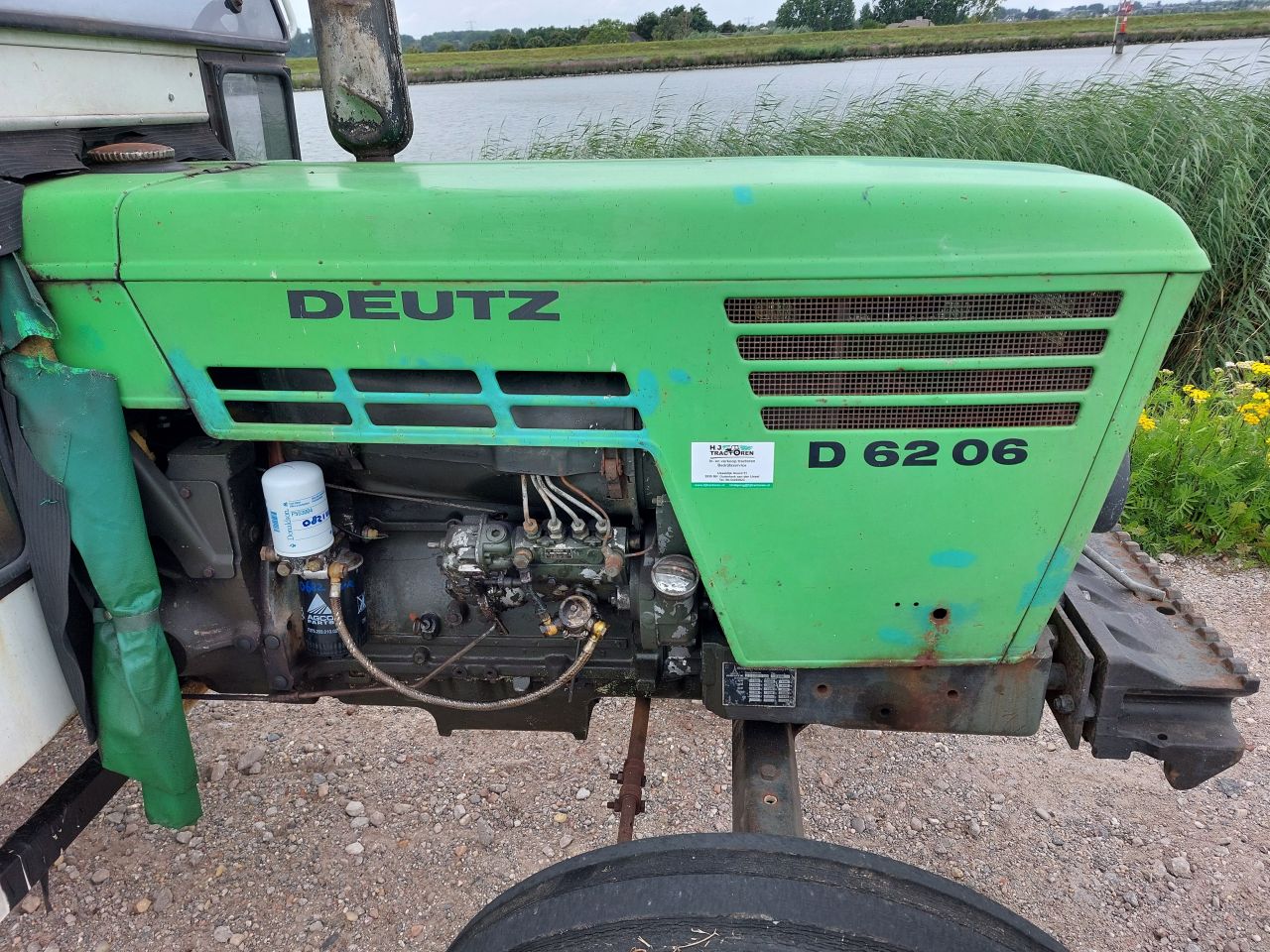 Deutz D6206 met STUURBEKRACHTIGING