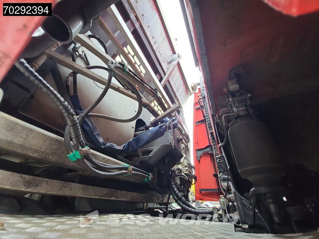 Volvo FH 460 10X4 40m3 Aluminium Pusher tarpaulin Lift+steering Axle VEB+ Euro 6