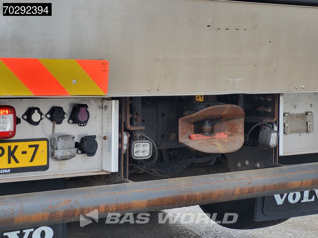 Volvo FH 460 10X4 40m3 Aluminium Pusher tarpaulin Lift+steering Axle VEB+ Euro 6