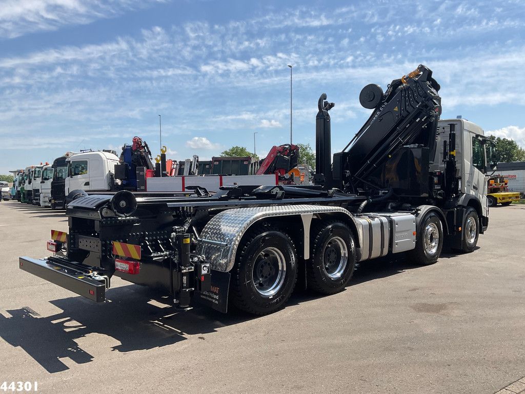 Volvo FMX 500 8x4 Euro 6 Hiab 65 Tonmeter laadkraan + Multilift 25 Ton haakarmsysteem NEW AND UNUSED!