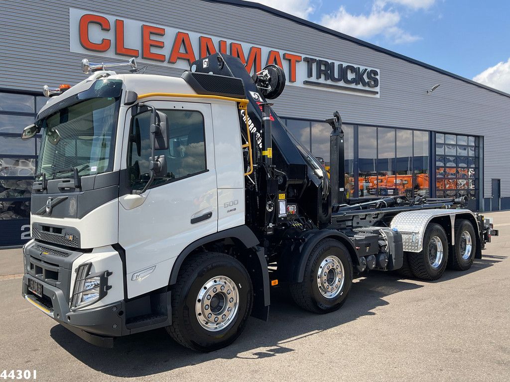 Volvo FMX 500 8x4 Euro 6 Hiab 65 Tonmeter laadkraan + Multilift 25 Ton haakarmsysteem NEW AND UNUSED!