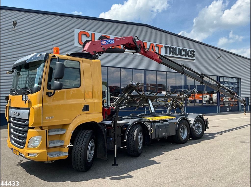 DAF DAF FAX CF 480 Euro 6 HMF 26 Tonmeter laadkraan