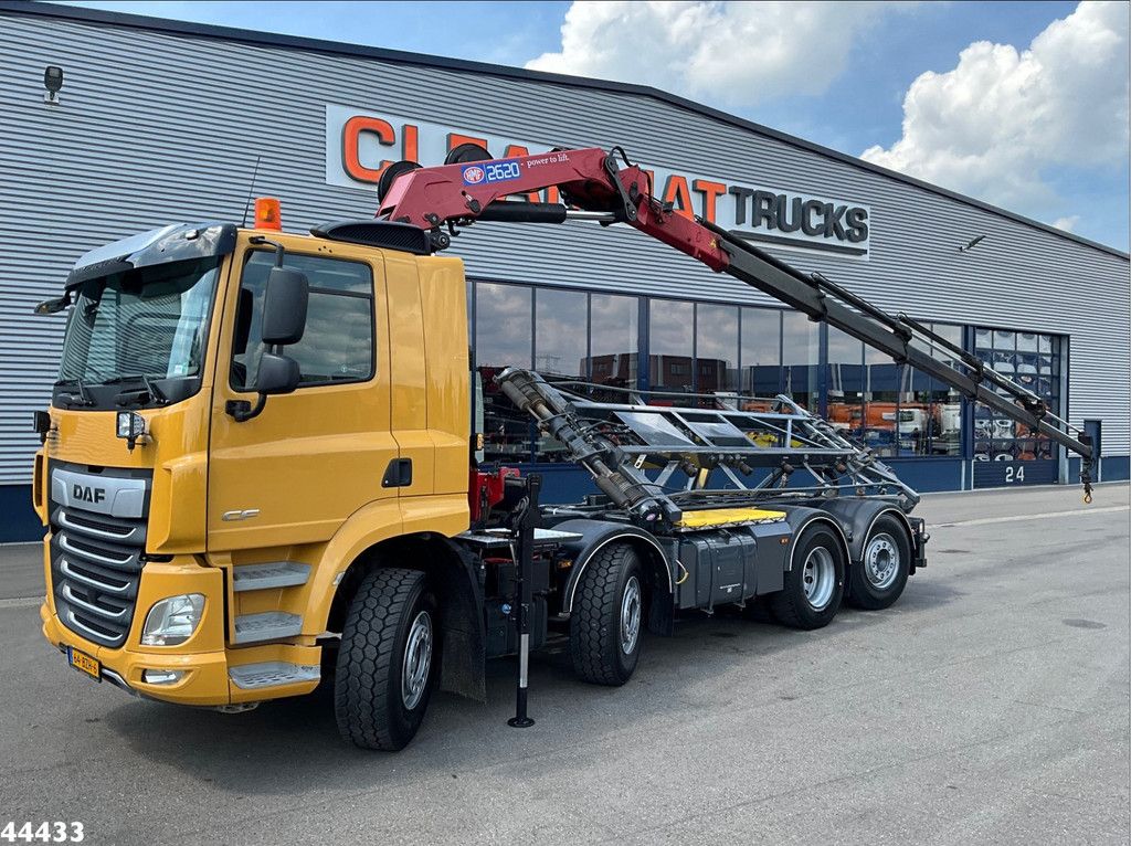 DAF DAF FAX CF 480 Euro 6 HMF 26 Tonmeter laadkraan