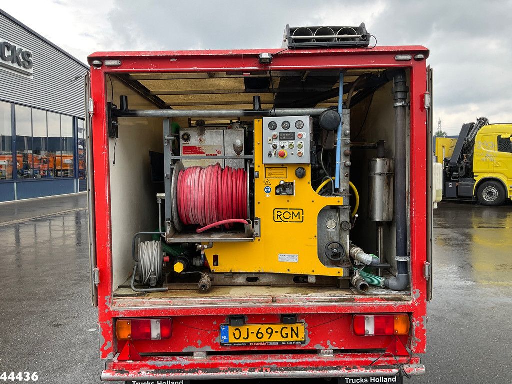 Iveco Daily 40C18 + Veldhuizen oplegger ROM Hogedrukinstallatie