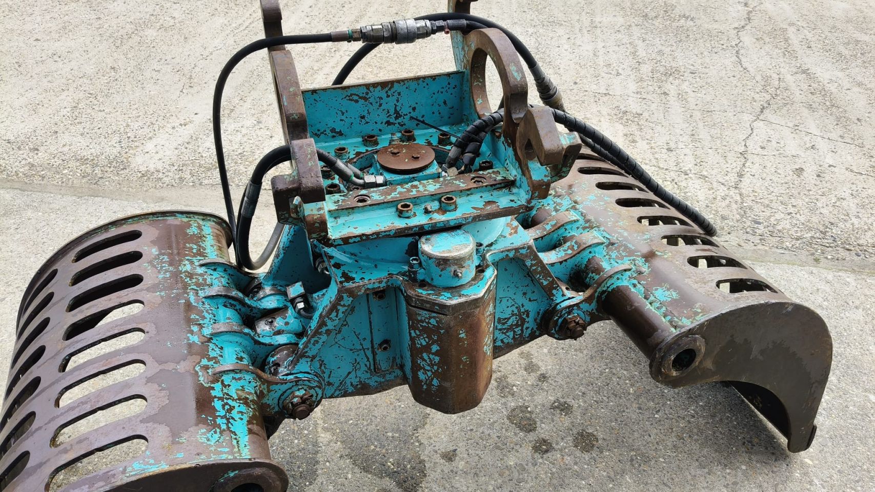 Sorteergrijper gebruikt CW10