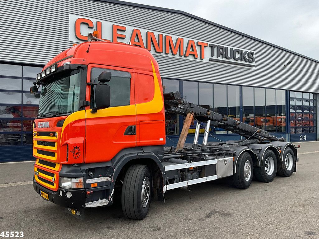 Scania R 500 V8 8x2 NCH 30 Ton containersysteem