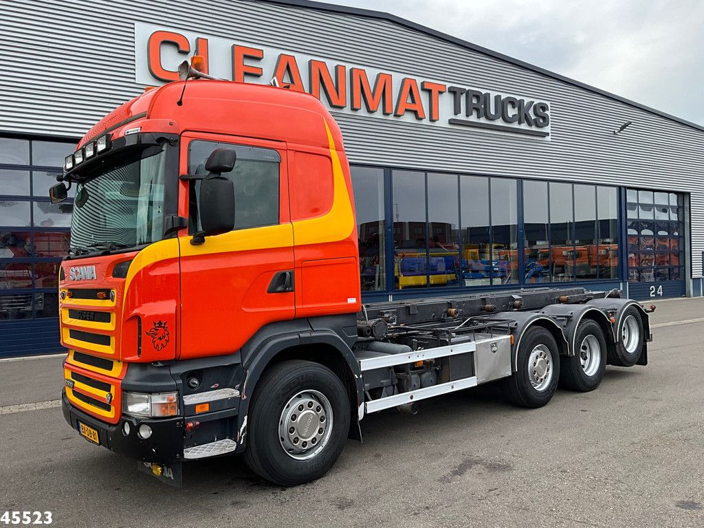 Scania R 500 V8 8x2 NCH 30 Ton containersysteem