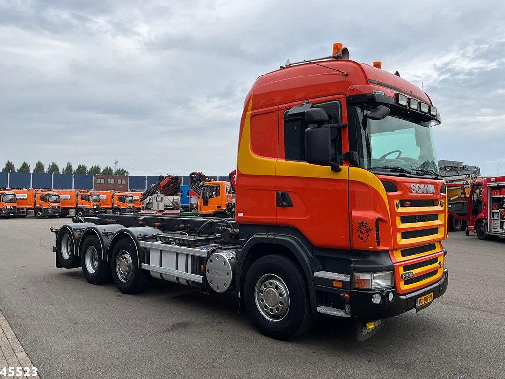Scania R 500 V8 8x2 NCH 30 Ton containersysteem