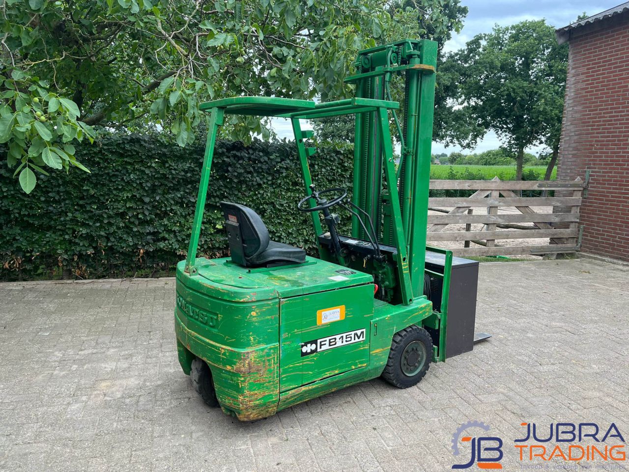 Komatsu FB15M | Elektrische Heftruck | 1.5T | Triplex Mast|Marge