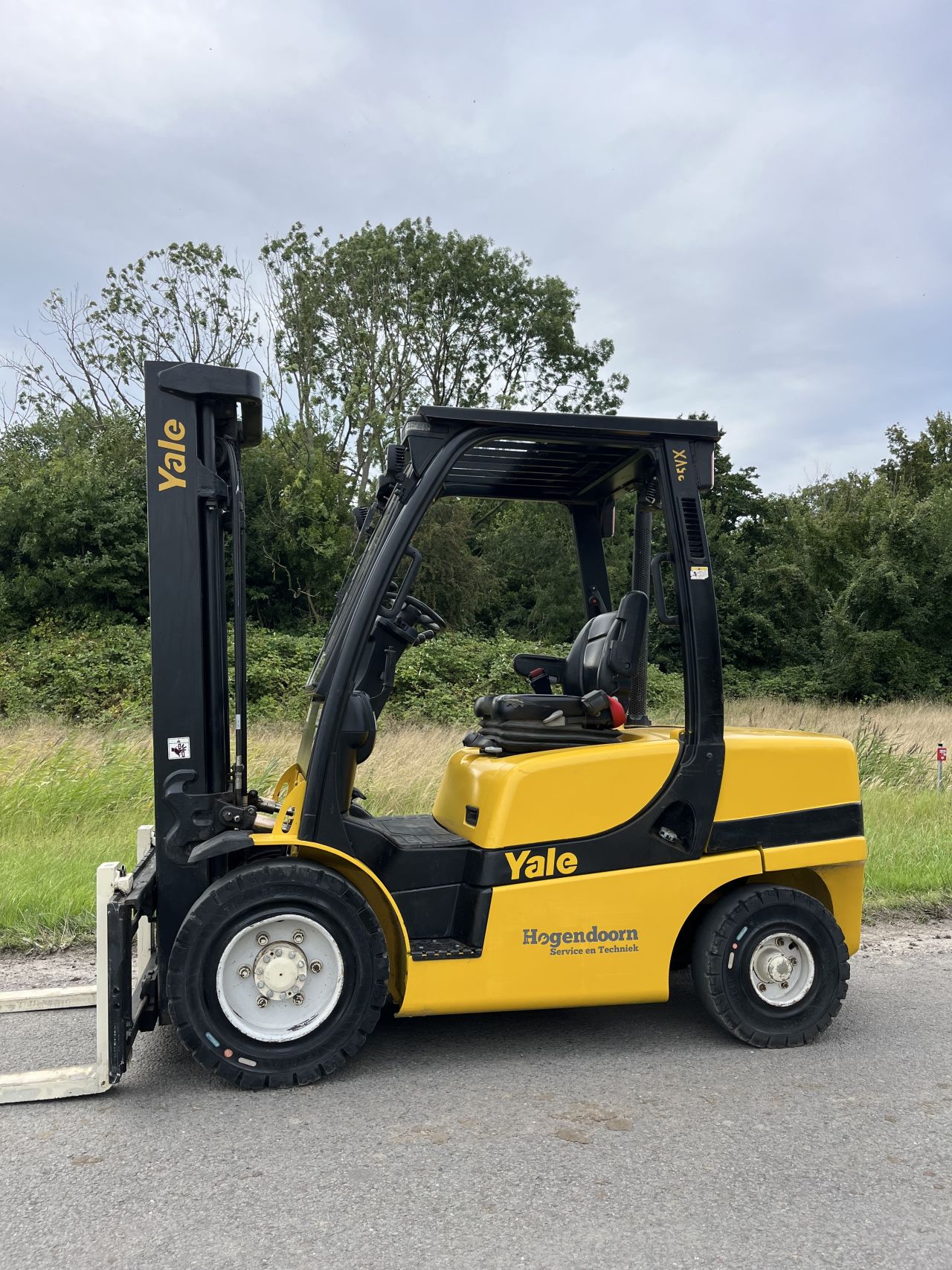 Yale GDP35VX diesel heftruck triplo sideshift