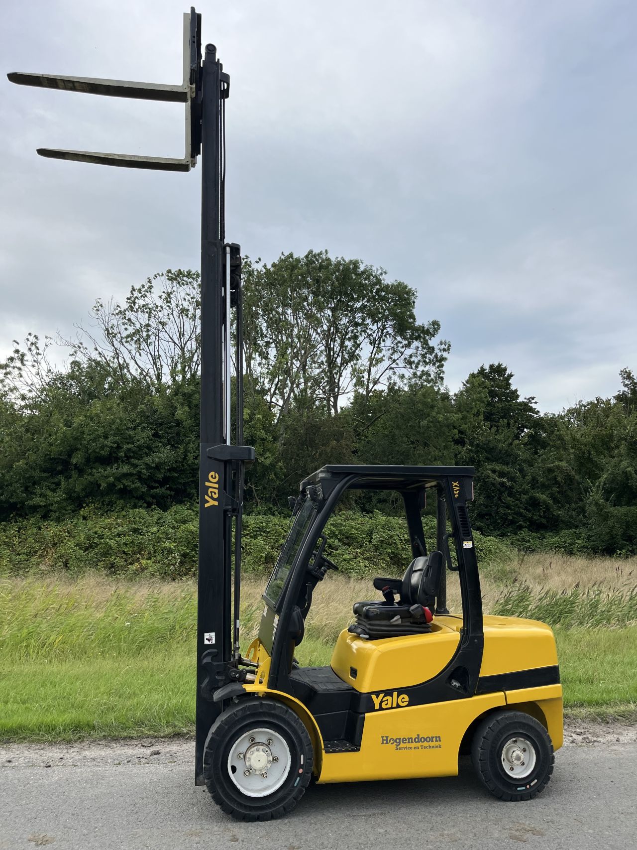 Yale GDP35VX diesel heftruck triplo sideshift