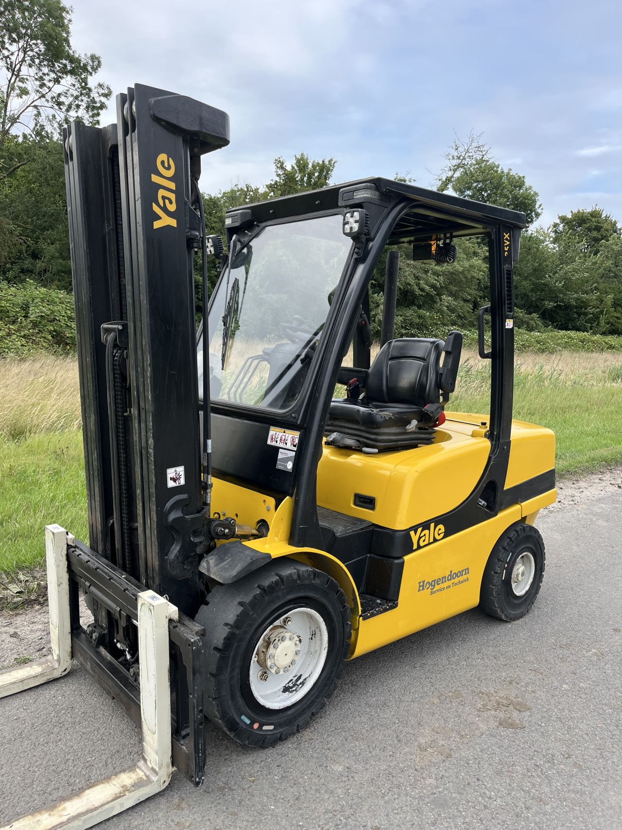 Yale GDP35VX diesel heftruck triplo sideshift
