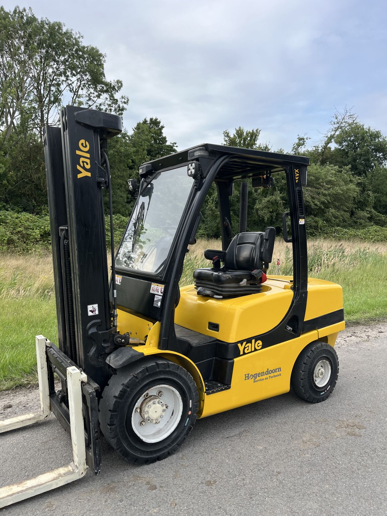 Yale GDP35VX diesel heftruck triplo sideshift