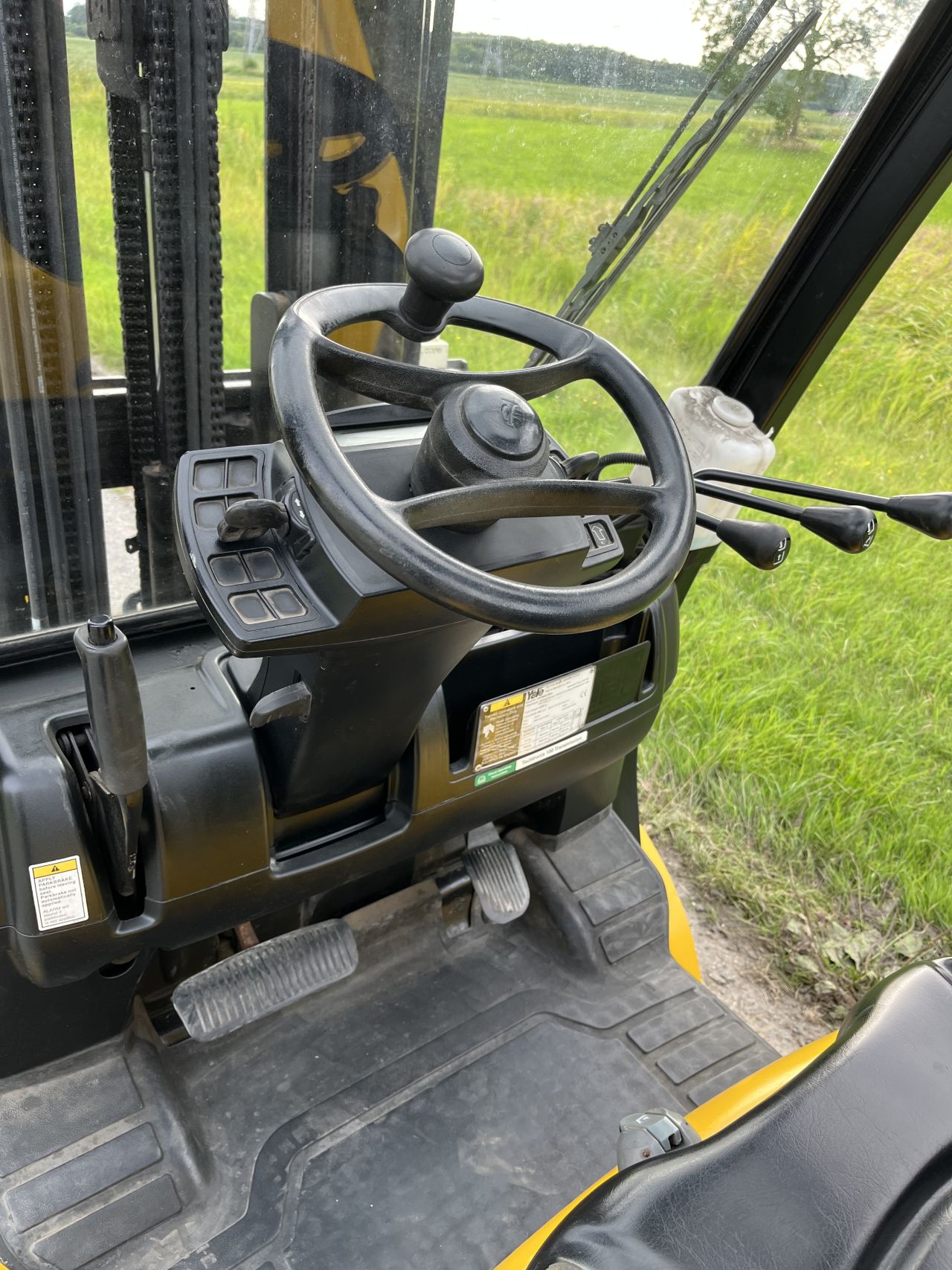 Yale GDP35VX diesel heftruck triplo sideshift