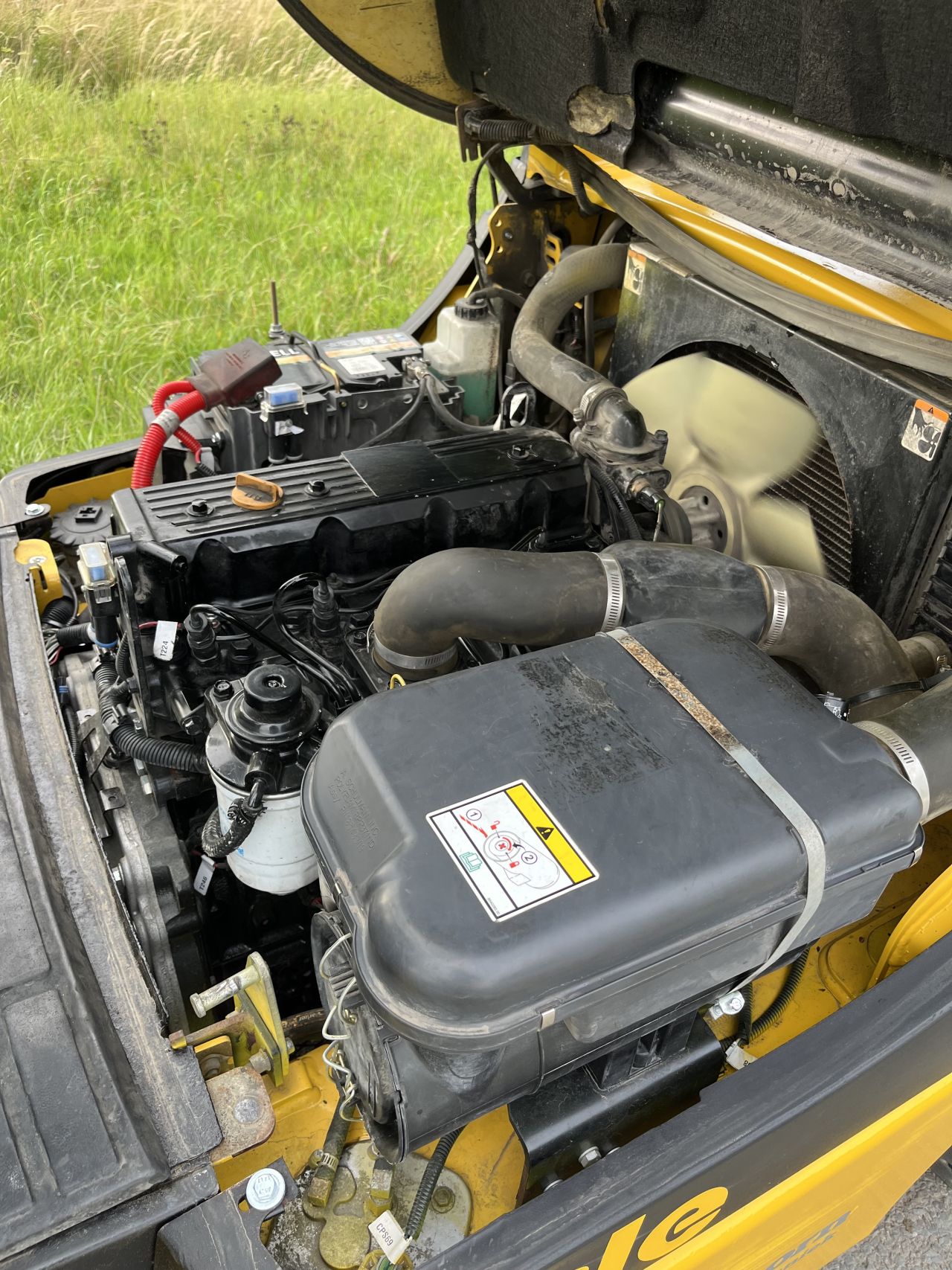 Yale GDP35VX diesel heftruck triplo sideshift