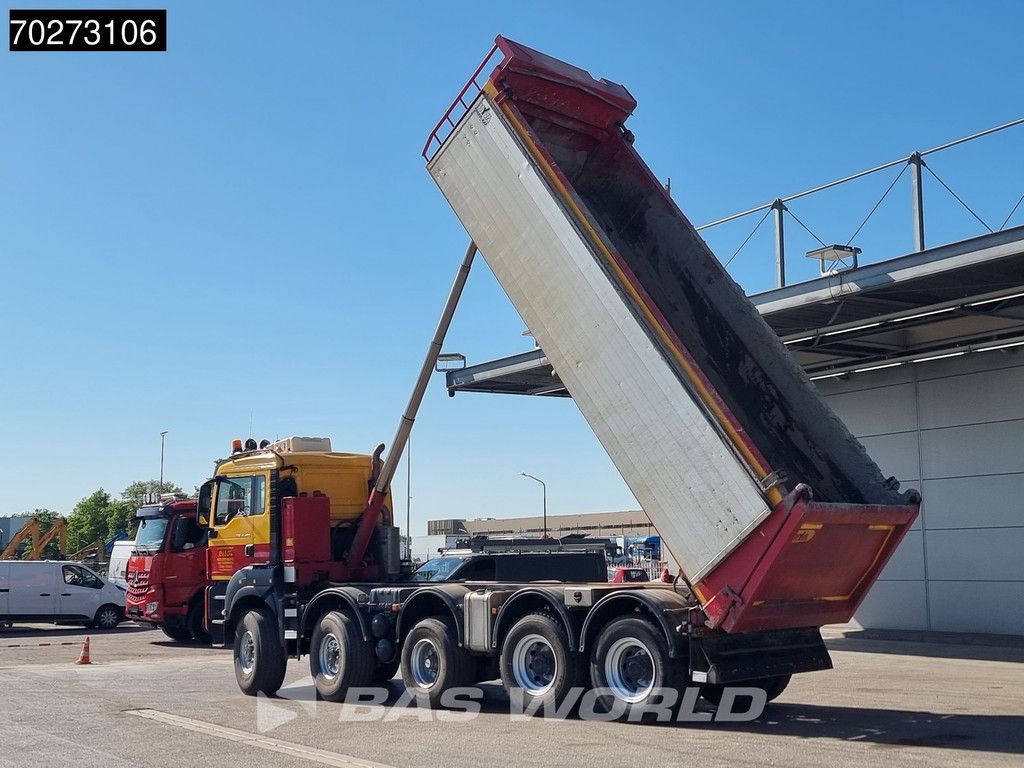 MAN TGS 41.480 10X8 NL-Truck BigAxle 10x8 22m3 Tipper Navi Euro 6