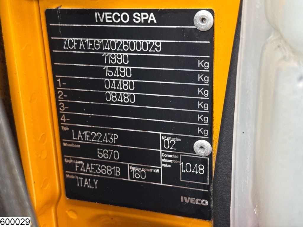 Iveco 120E22 EURO 5, Dhollandia