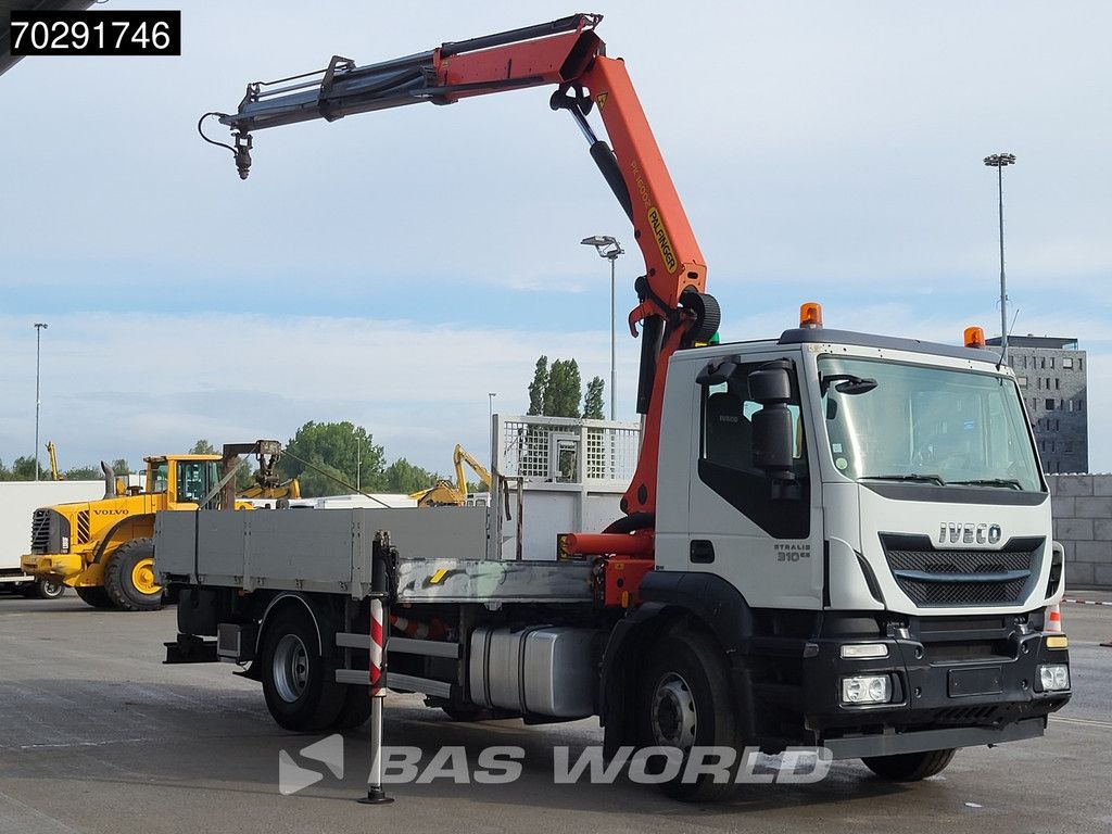 Iveco Stralis 310 4X2 Palfinger PK16002 Crane 5th+6th function Rotator Steelsuspension